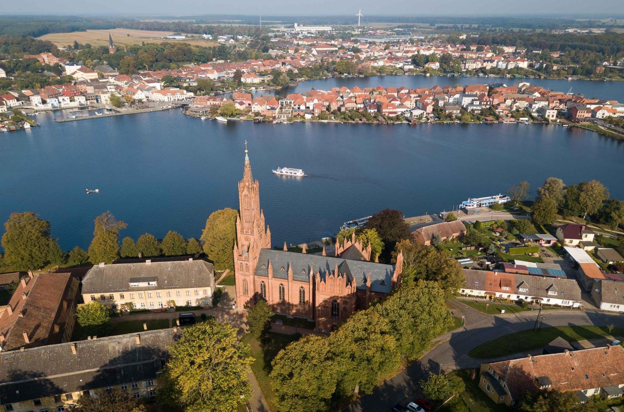 Ferienhaus Wasserblick Auf Der Insel Mit Sauna Malchow  Zewnętrze zdjęcie