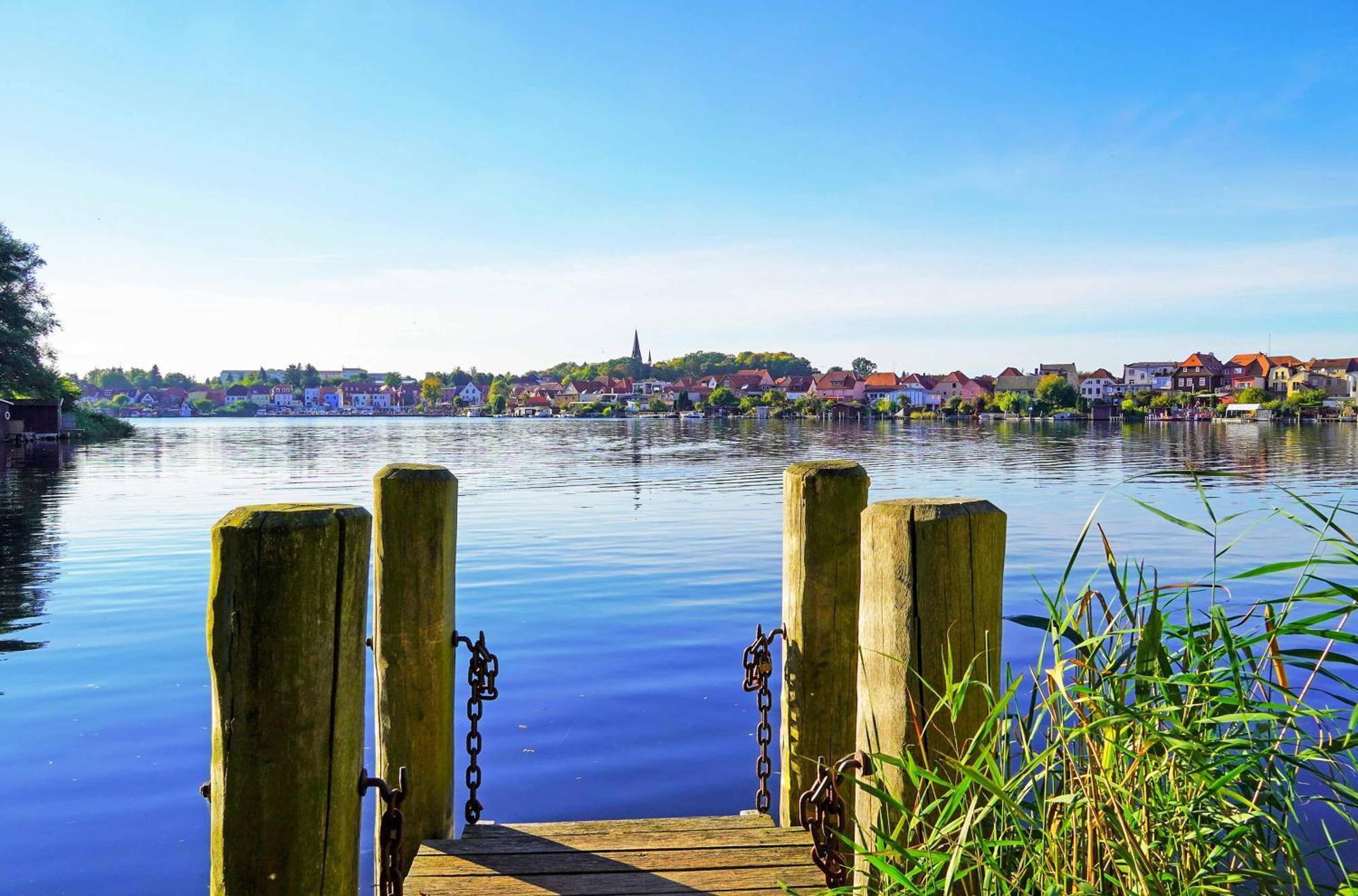 Ferienhaus Wasserblick Auf Der Insel Mit Sauna Malchow  Zewnętrze zdjęcie